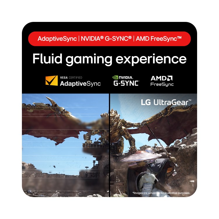 Refurbished LG UltraGear 27GS85Q 27" IPS QHD 180Hz 1ms Gaming Monitor