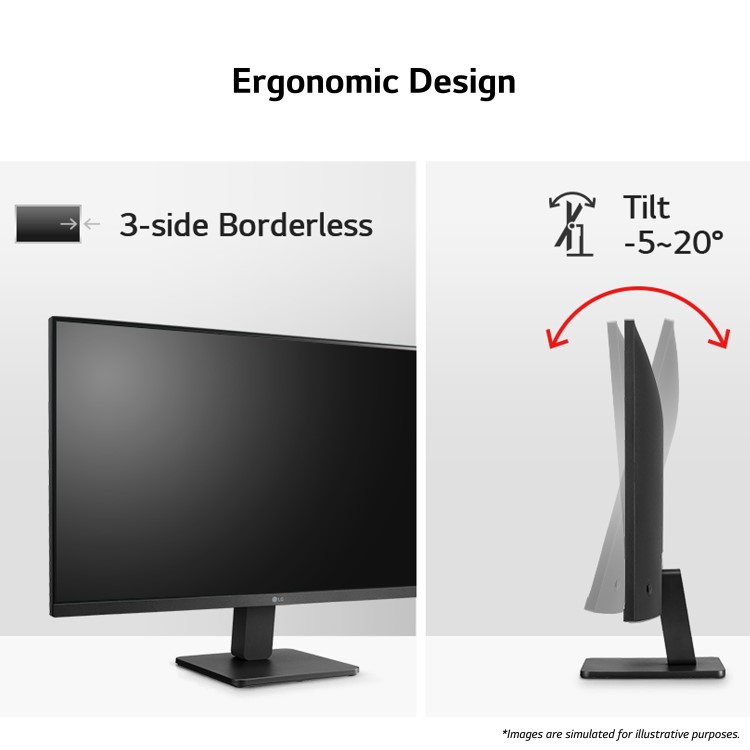 Refurbished LG 27MR400-B 27" Full HD IPS Monitor