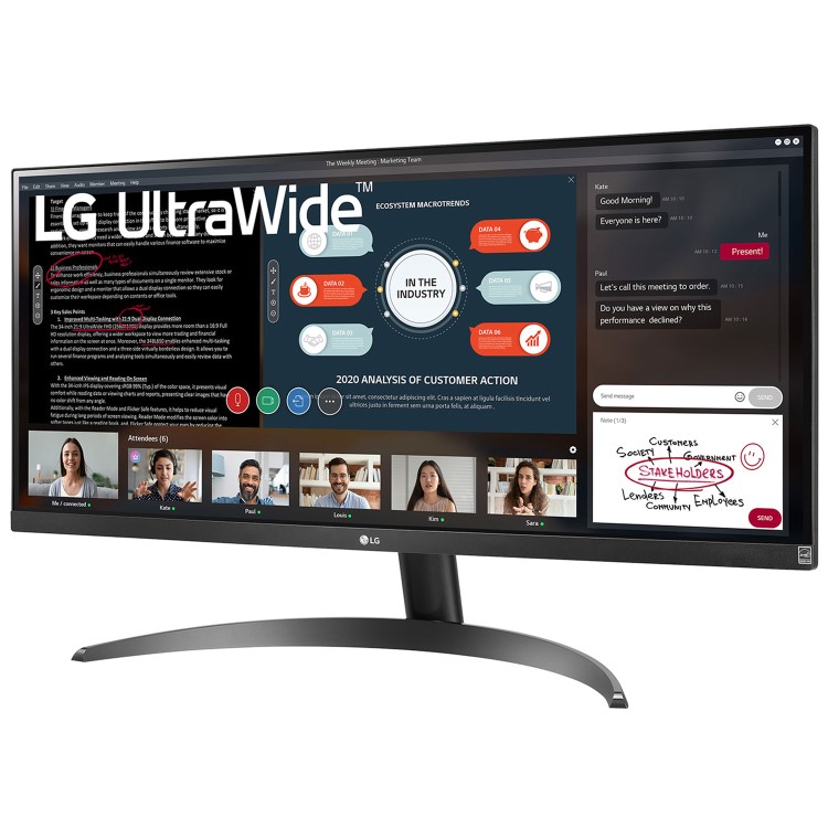 LG 29WP500 UltraWide 29" IPS Full HD HDR Monitor 