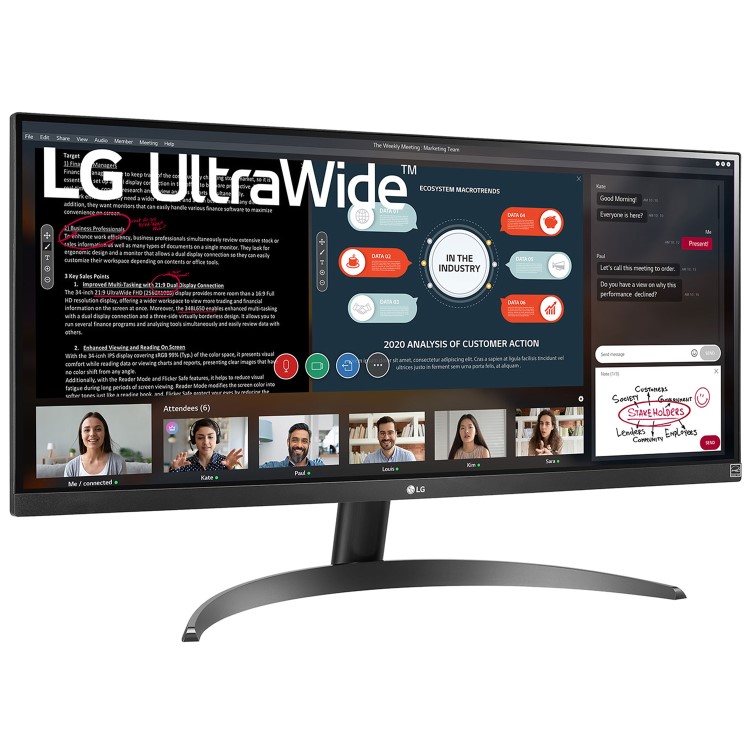LG 29WP500 UltraWide 29" IPS Full HD HDR Monitor 