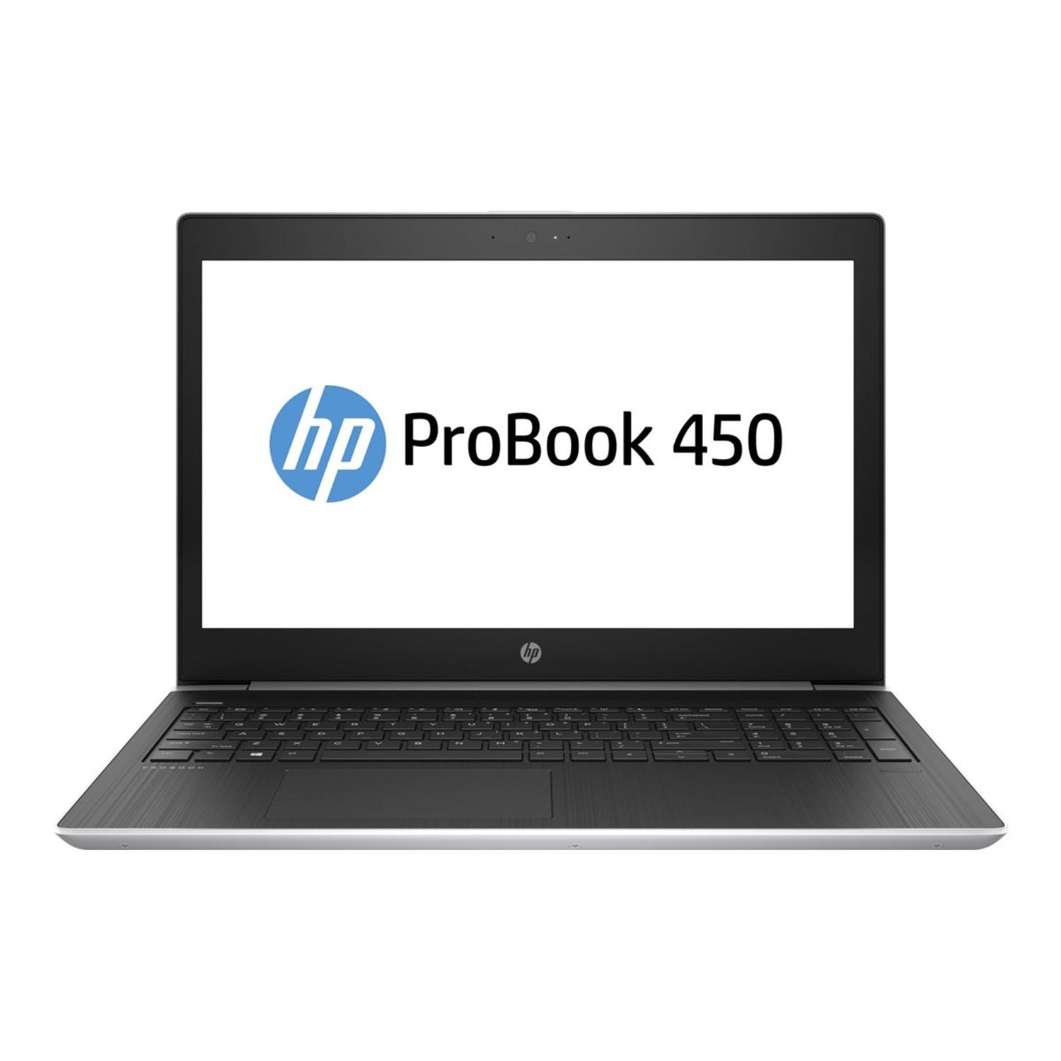 HP ProBook 450 G5 Core i3-7200U 8GB 256GB SSD 15.6 Inch Windows 10