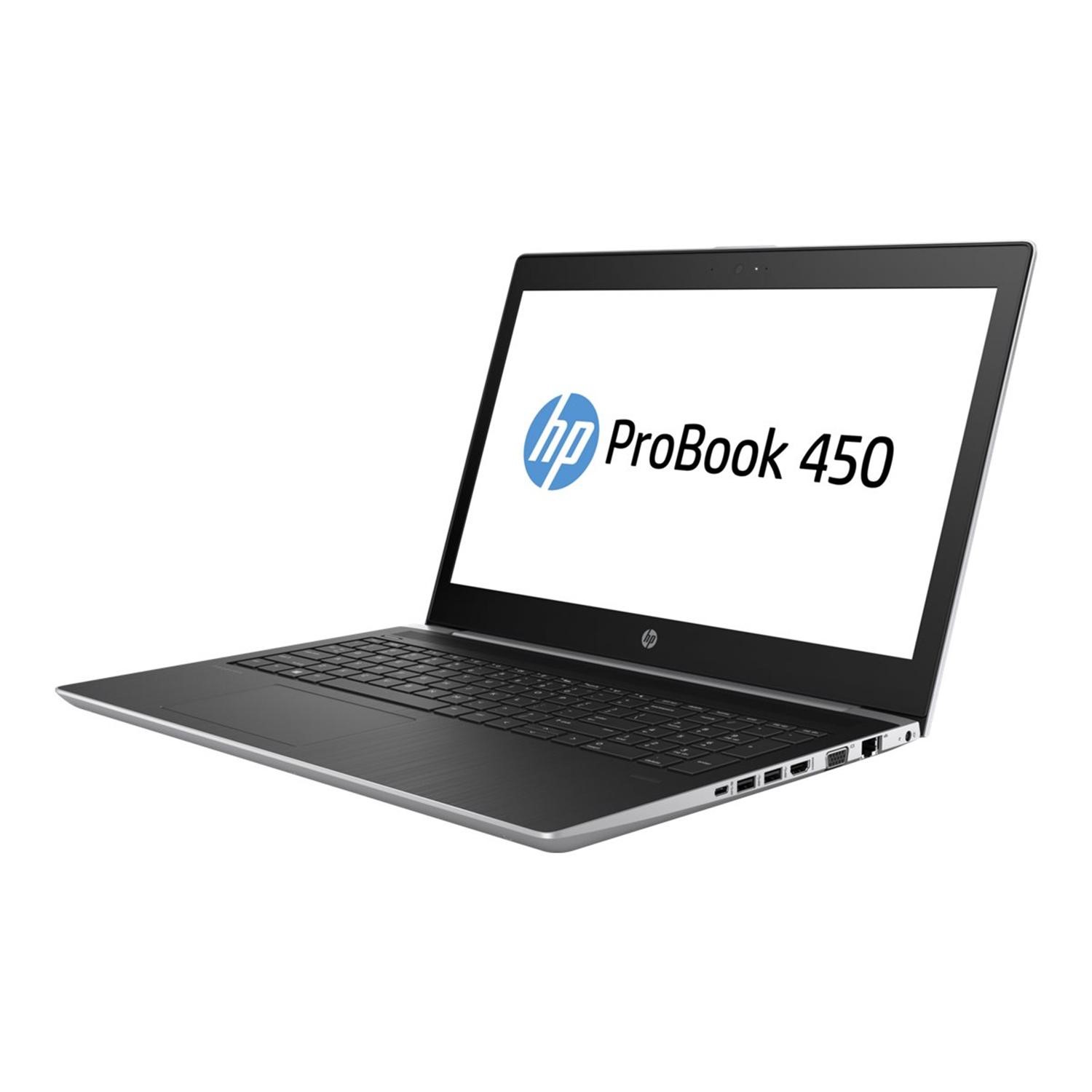 HP ProBook 450 G5 Core i3-7200U 8GB 256GB SSD 15.6 Inch Windows 10