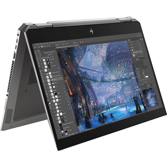 HP Zbook Studio x360 G5 i7-8750H 8GB 256GB SSD 15.6 Inch FHD Windows 10 Pro 2-in-1 Workstation Laptop