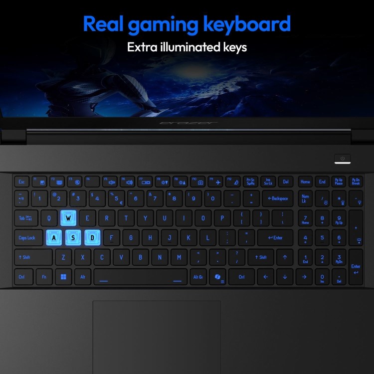 Refurbished Medion ERAZER Scout 15 Intel Core i5 16GB RAM 1TB SSD RTX 5050 144Hz 15.6 Inch Windows 11 Gaming Laptop