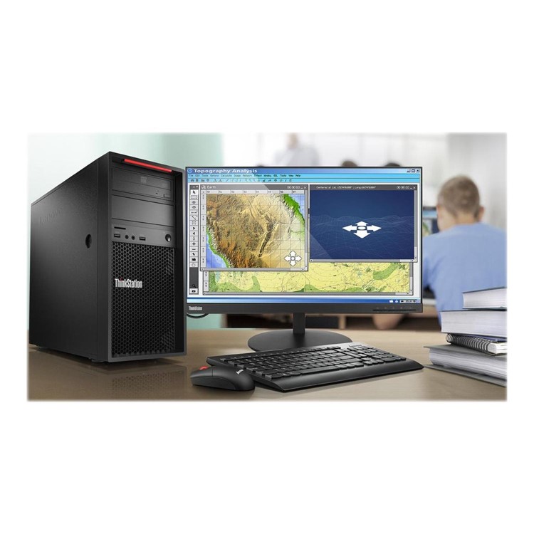 Lenovo ThinkStation P520c Tower Intel Xeon W-2245 32GB 512GB SSD Windows 10 Pro Workstation PC