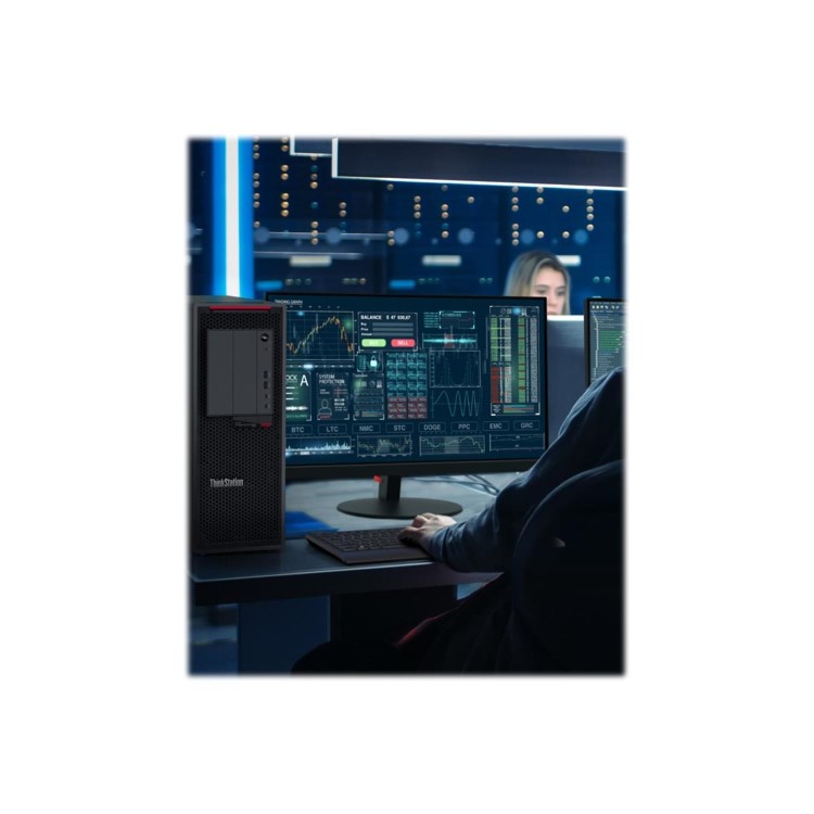 Lenovo ThinkStation P620 Tower AMD Ryzen ThreadRipper Pro 3945WX 16GB 512GB SSD Windows 10 Pro Workstation PC