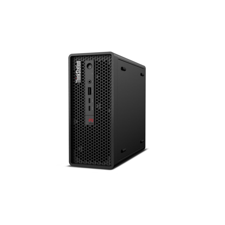 Lenovo ThinkStation P3 Ultra Gen 2 30J5 - MT 1 x Core Ultra 7 265 / up to 5.3 GHz - vPro Enterprise - RAM 32 GB - SSD 1 TB - TCG Opal Encryption, NVMe, Performance - RTX A400 - Gig