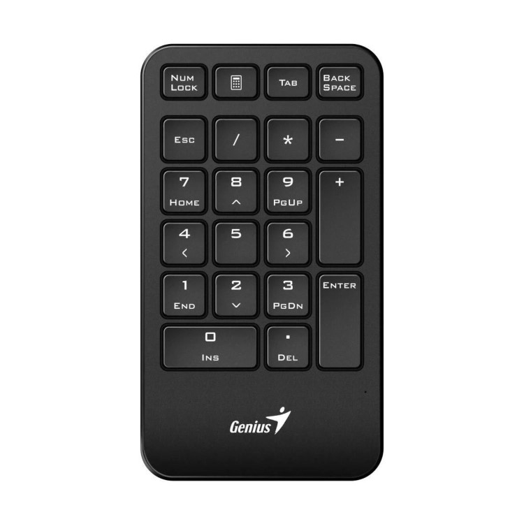 Genius NumPad 1000 2.4GHz Wireless Numeric Keypad Portable Numberpad with Palm Rest