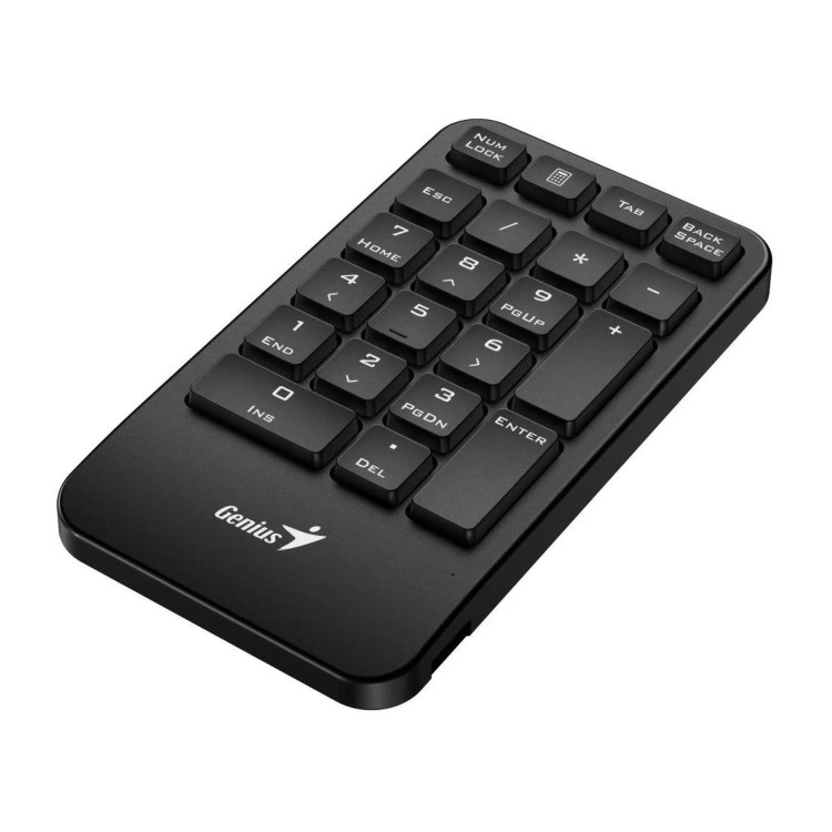 Genius NumPad 1000 2.4GHz Wireless Numeric Keypad Portable Numberpad with Palm Rest
