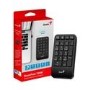 Genius NumPad 1000 2.4GHz Wireless Numeric Keypad Portable Numberpad with Palm Rest