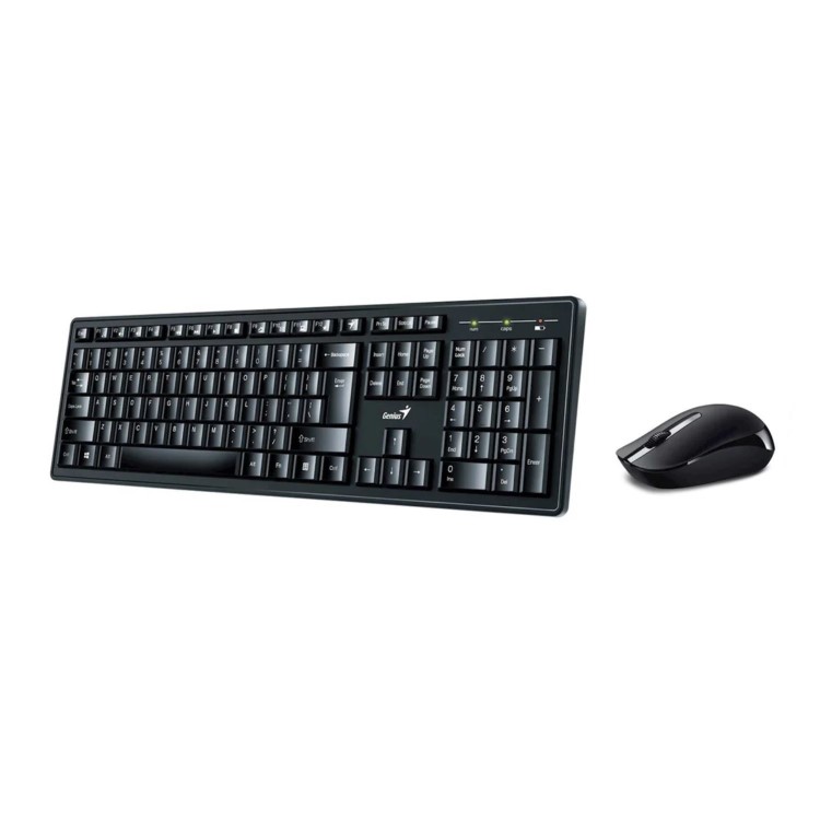 Genius KM-8200 Wireless Smart Keyboard and Mouse Combo Black