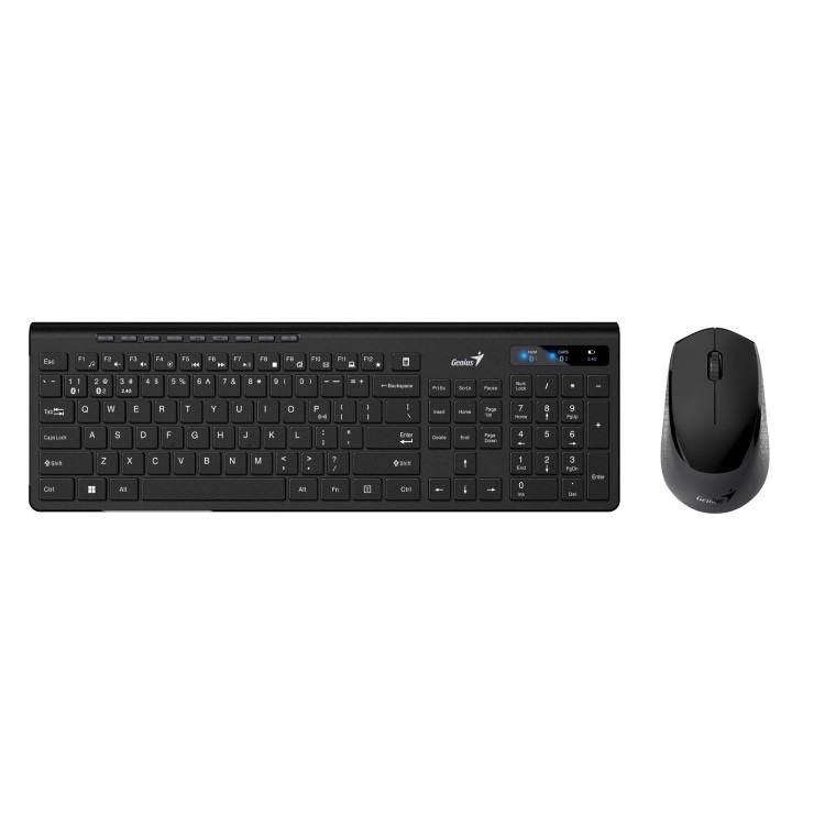 Genius SlimStar 8230 Wireless Keyboard and Mouse Combo Black
