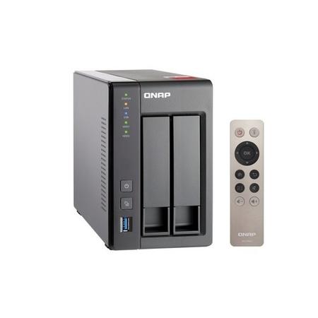 QNAP TS-251+-2G - WD 2 Bay 6TB - 2GB Desktop NAS