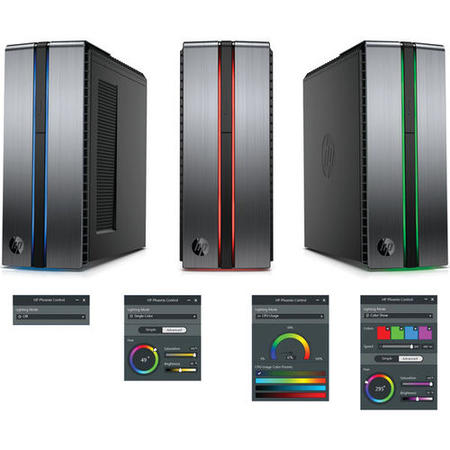 Refurbished HP Envy Phoenix 860-090na Intel Core i7-6700K 4GHz 32GB 3TB + 512GB SSD NVIDIA GeForce GTX 980Ti Graphics Windows 10 Gaming Desktop