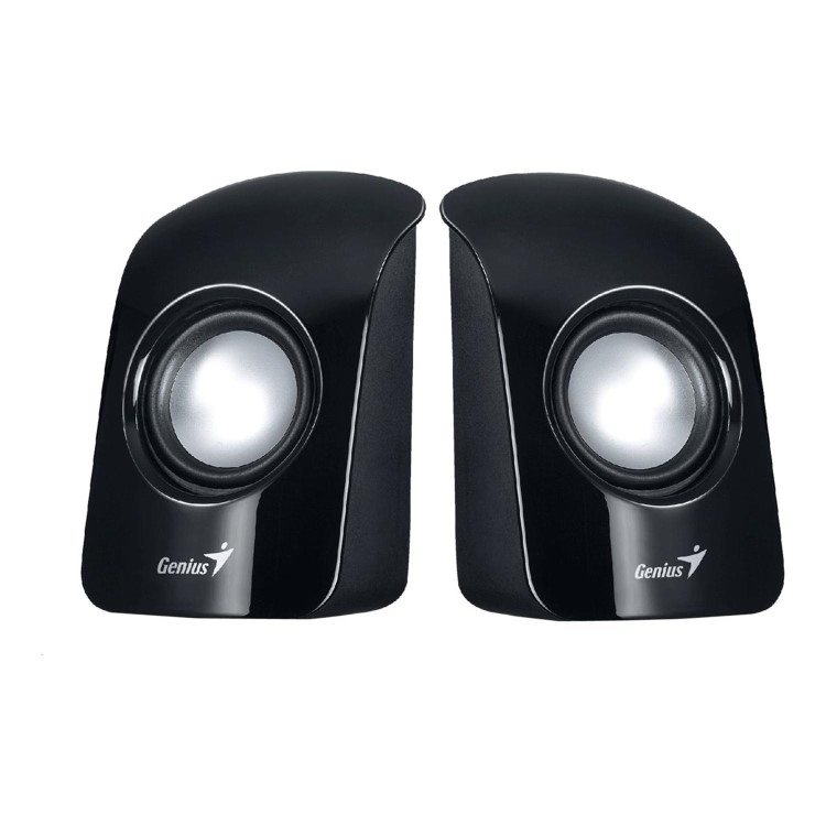 Genius SP-U115 Stereo USB Powered Speakers Black