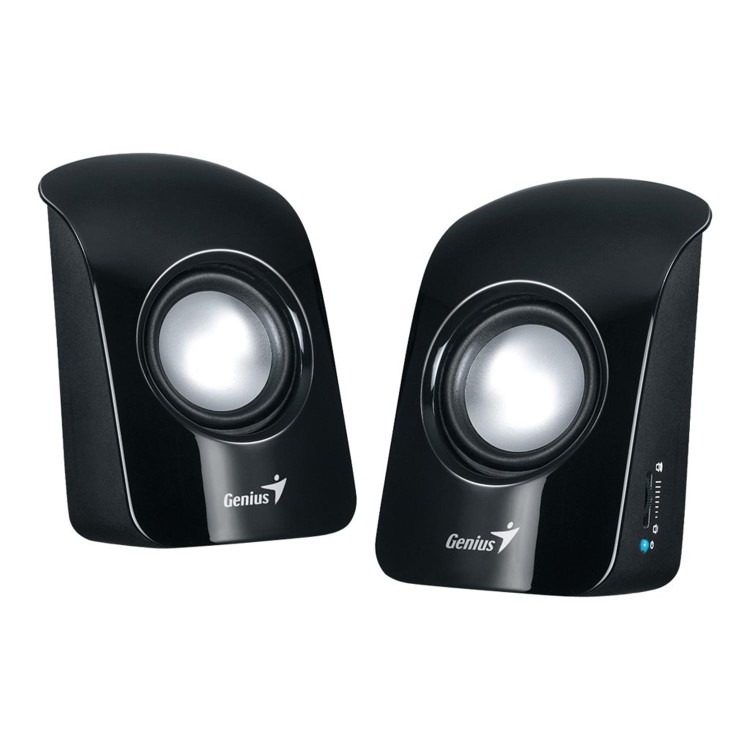 Genius SP-U115 Stereo USB Powered Speakers Black
