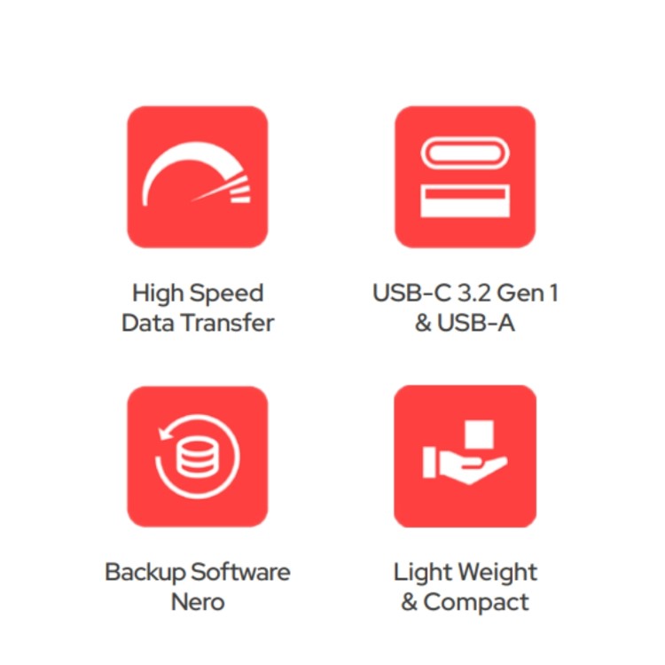 Verbatim Dual QuickStick 1TB USB-A/USB-C Flash Drive