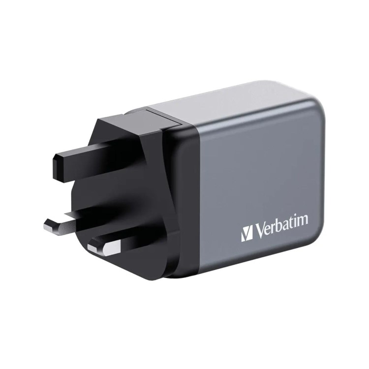 Verbatim 3-Port GaN 65W  Wall Charger