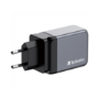 Verbatim 3-Port GaN 65W  Wall Charger