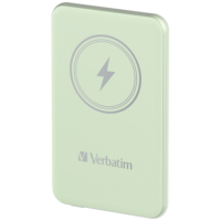 Verbatim Charge ´n´ Go 5000mAh Magnetic Wireless Power Bank Green Verbatim Charge ´n´ Go 5000mAh Magnetic Wireless Power Bank Green