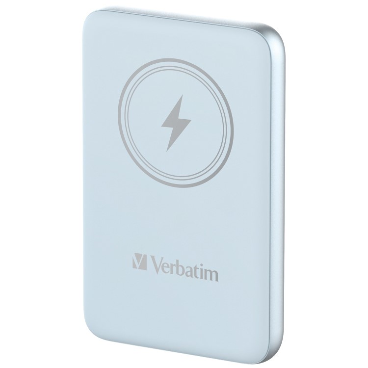 Verbatim Charge ´n´ Go 10000mAh Magnetic Wireless Power Bank Blue