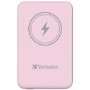 Verbatim Charge ´n´ Go 10000mAh Magnetic Wireless Power Bank Pink