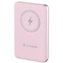 Verbatim Charge ´n´ Go 10000mAh Magnetic Wireless Power Bank Pink