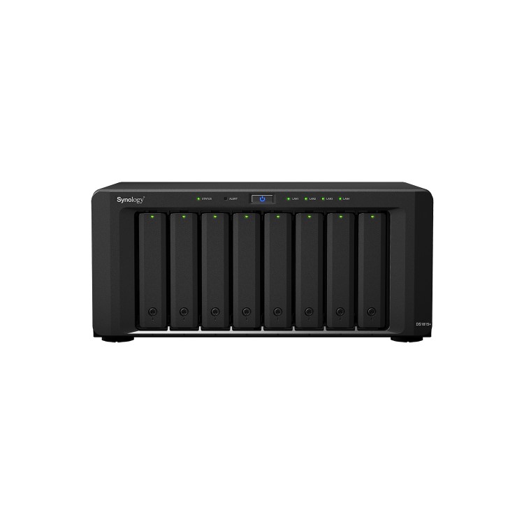 Synology DS1815+ 64TB 8 x 8TB WD RED HDD NAS