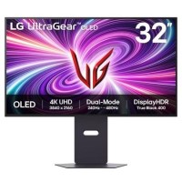 Refurbished LG UltraGear 32GS95UV 32" OLED 4K UHD Dual Mode 240Hz-480Hz 0.03ms Gaming Monitor