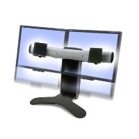 Ergotron LX Dual Display Lift Stand - stand Ergotron LX Dual Display Lift Stand - stand