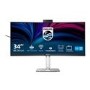 Refurbished Philips 6000 Series 34B2U6603CH 34" VA WQHD 120Hz Thunderbolt 4 Curved USB-C Monitor