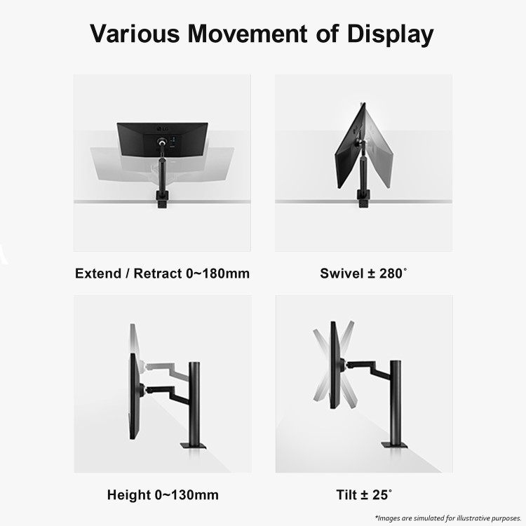 LG UltraWide 34WN780P 34" QHD IPS HDR Monitor