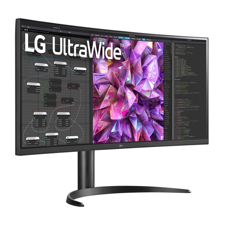Refurbished LG 34WQ75C 34" IPS QHD HDR UltraWide 60Hz USB-C Curved Monitor