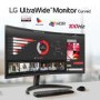 LG 34WR50QC 34" QHD UltraWide Curved Monitor
