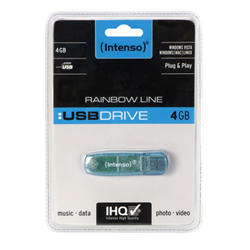 Intenso 4GB USB Memory Stick - Blue