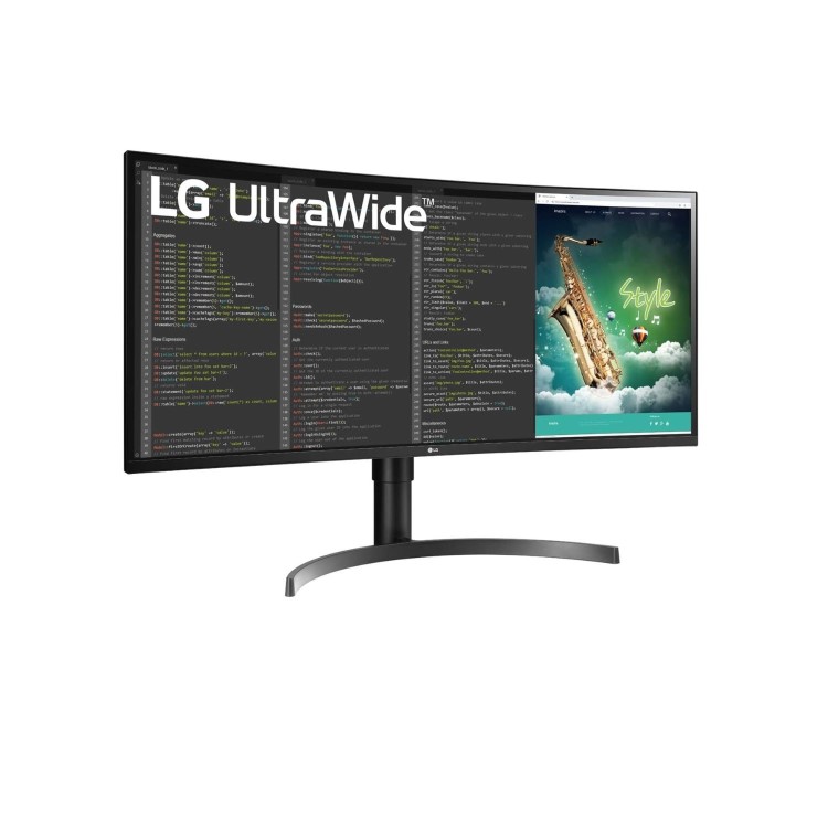 LG UltraWide 35WN75CP-B 35" UWQHD 100Hz FreeSync Curved Gaming Monitor