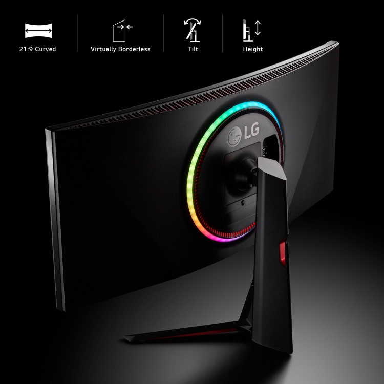 
LG UltraGear 38GN950P-B 38" Nano IPS UWQHD 144Hz 1ms FreeSync Curved Gaming Monitor