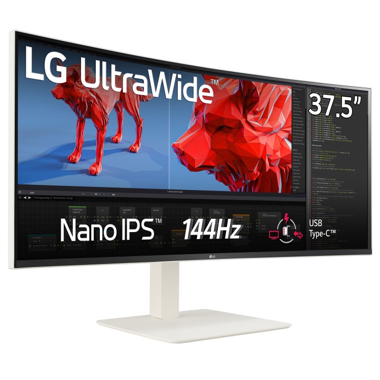 Refurbished LG 38WR85QC UltraWide 38" QHD IPS Curved Monitor