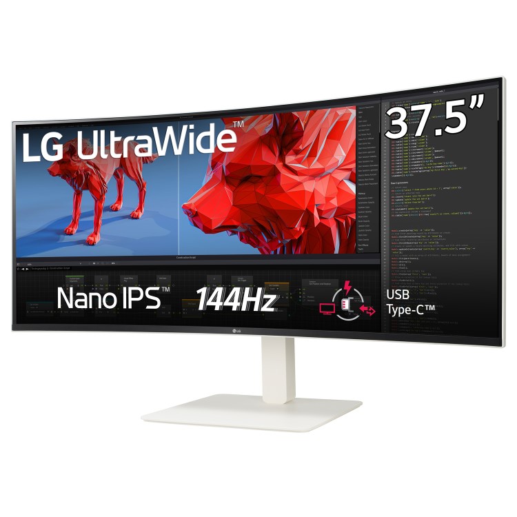 Refurbished LG 38WR85QC UltraWide 38" QHD IPS Curved Monitor