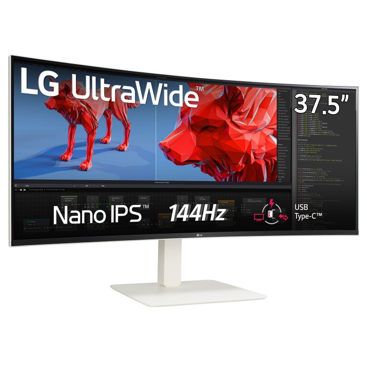 Refurbished LG 38WR85QC UltraWide 38" QHD IPS Curved Monitor