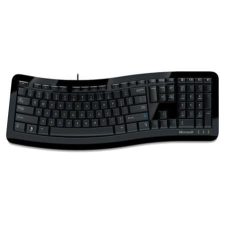 Microsoft Comfort Curve Keyboard 3000 - Black