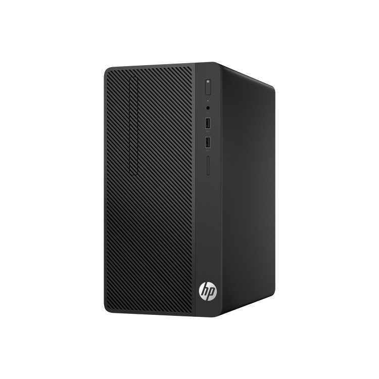 Refurbished HP 285 G3 Micro Tower AMD Ryzen 5 Pro 2400G 8GB 256GB Windows 10 Professional Desktop PC