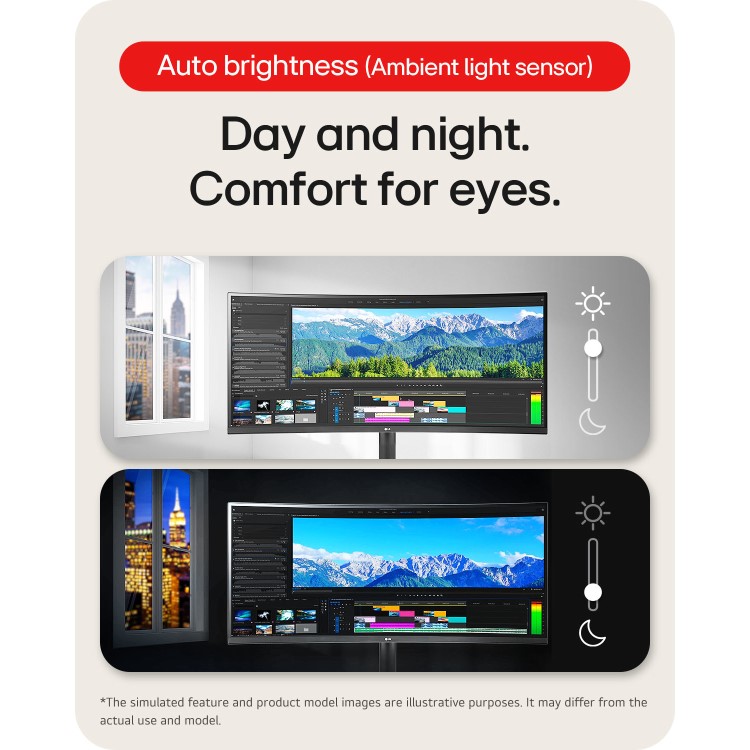 Refurbished LG UltraWide 40" 5K2K Nano IPS UltraWide Curved Monitor