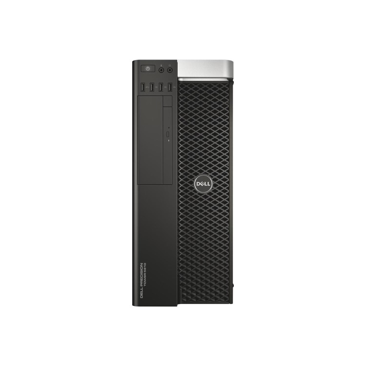 Dell Precision Tower 58110 Intel Xeon E501630V3 16GB 256GB SSD AMD FirePro W7100 Graphics Windows 7 Professional Desktop
