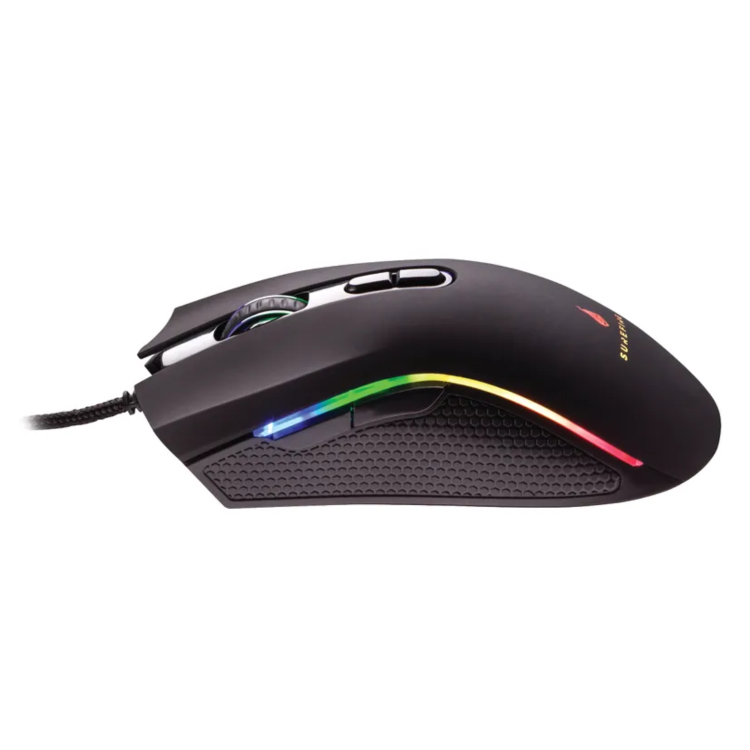 SureFire Hawk Claw RGB Wired Gaming Mouse Black