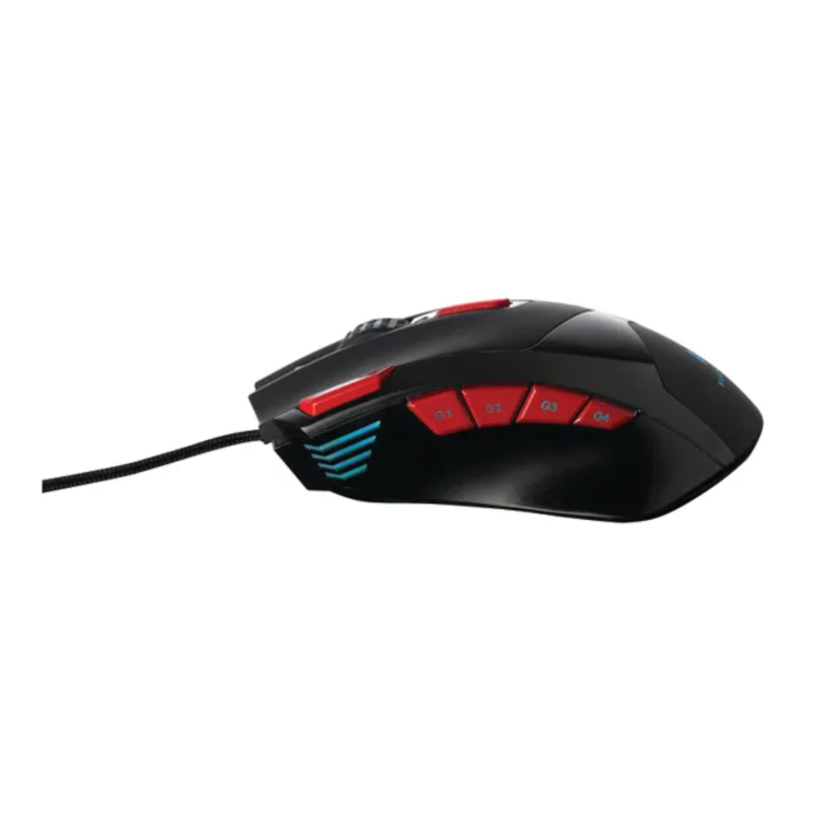 SureFire Eagle Claw RGB Wired 9-Button Gaming Mouse Black