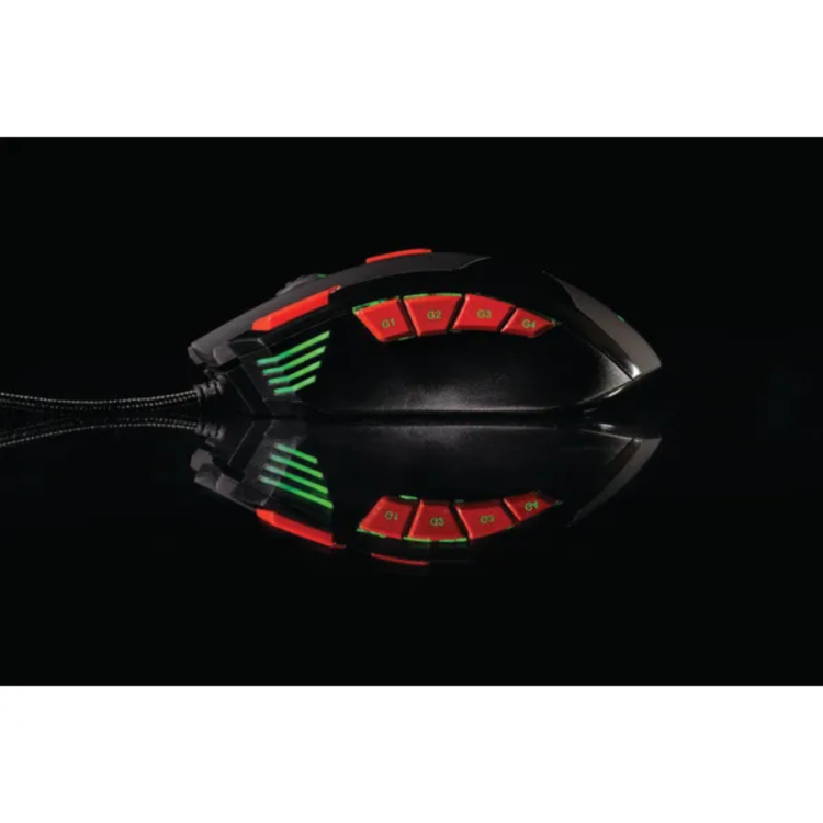 SureFire Eagle Claw RGB Wired 9-Button Gaming Mouse Black