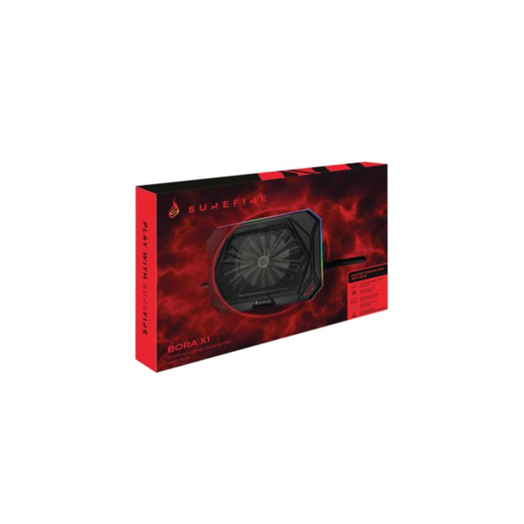 SureFire Bora X1 RGB Gaming Laptop Cooling Pad