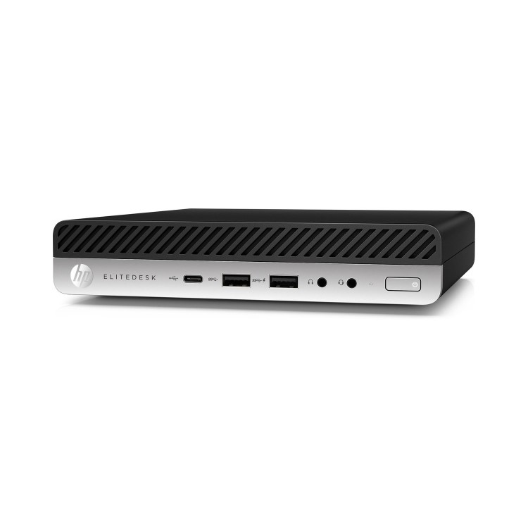 HP EliteDesk 705 G4 Mini Desktop Ryzen 3 Pro 2200GE 8GB 256GB SSD Radeon Vega 8 Windows 10 Pro Desktop PC
