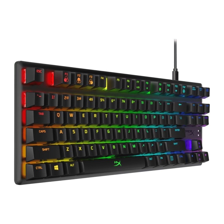 HyperX Alloy Origins Core HX Red US Layout Mechanical Gaming Keyboard Black